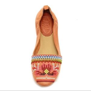 Latigo Begonia Pink Suede Flats